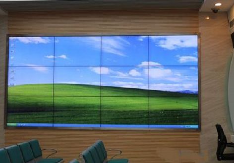 桃江液晶拼接屏的另类用法。