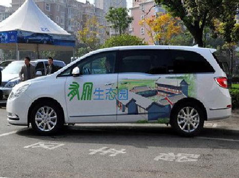 桃江户外车贴喷绘如何保持效果?